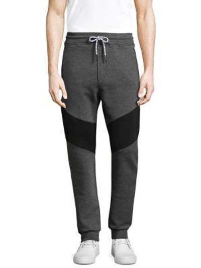 Shop Diesel Osma Hook-up Jogger Pants In Dark Grey