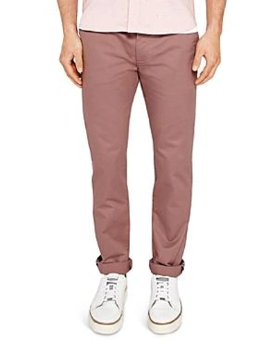 Shop Ted Baker Procor Slim Fit Chinos In Pink