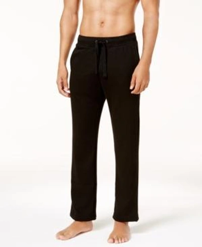 Shop Ugg Men's Wyatt Pajama Pants In Black