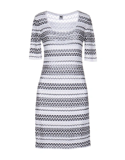 Shop M Missoni Short Dresses In White