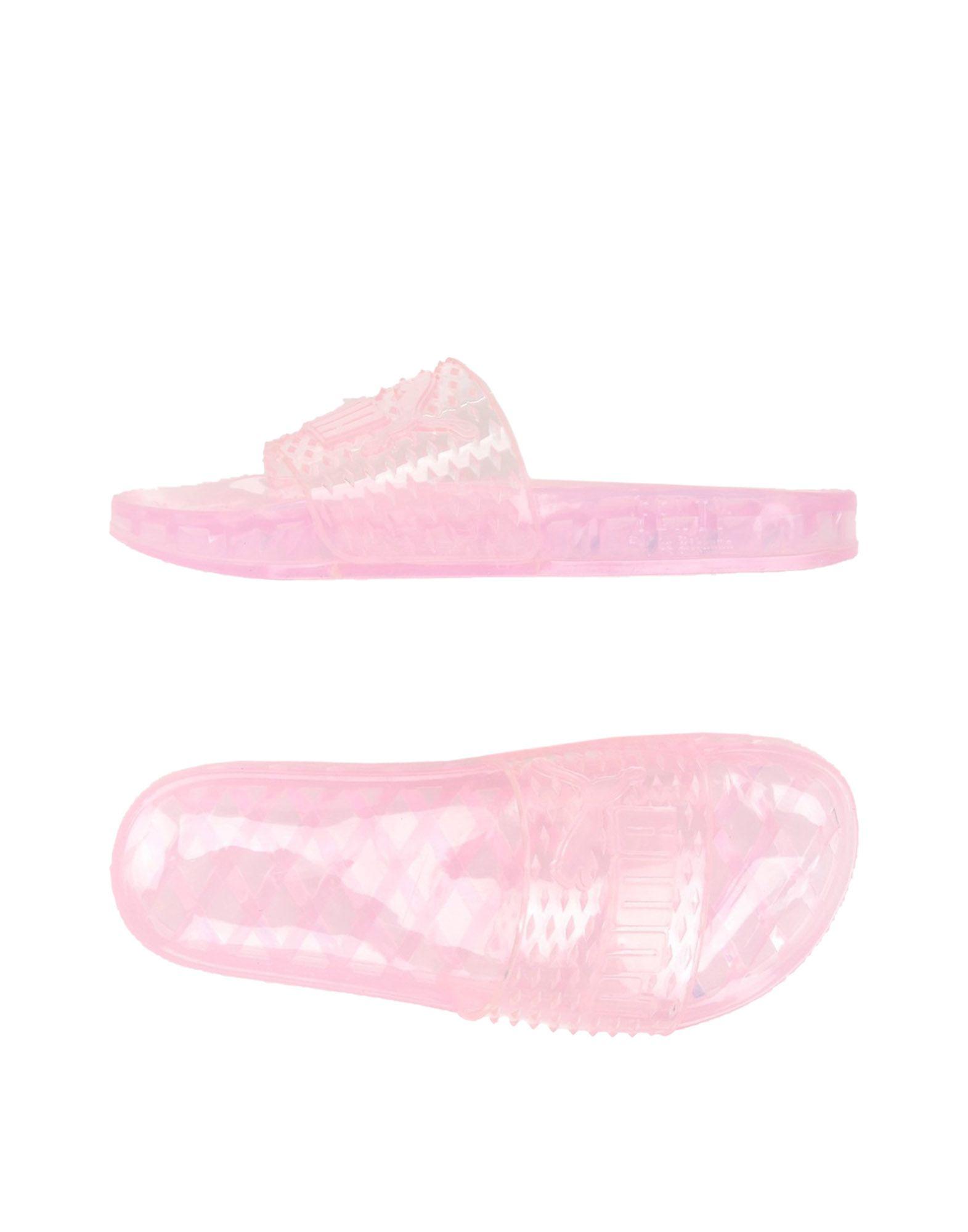 puma fenty jelly slides pink