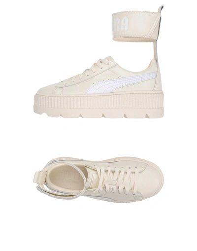 Shop Fenty X Puma Sneakers In White