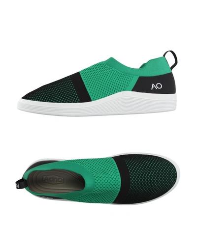 Shop Adno Sneakers In Green