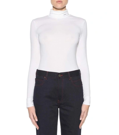 Shop Calvin Klein 205w39nyc High-waisted Jeans In Blue