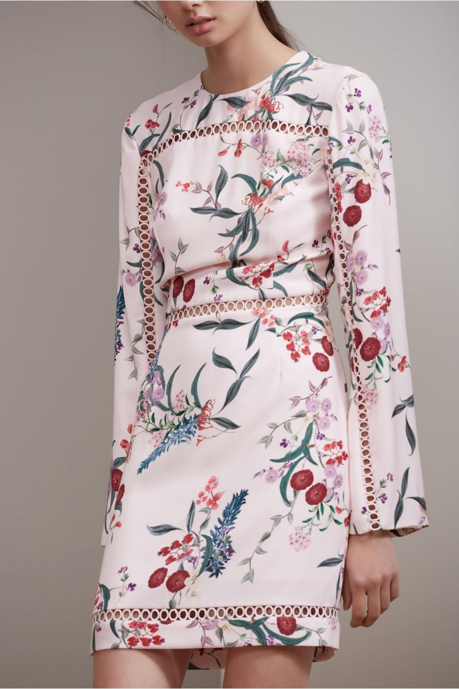 keepsake botanic mini dress