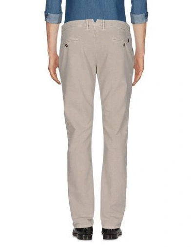 Shop Incotex Pants In Dove Grey