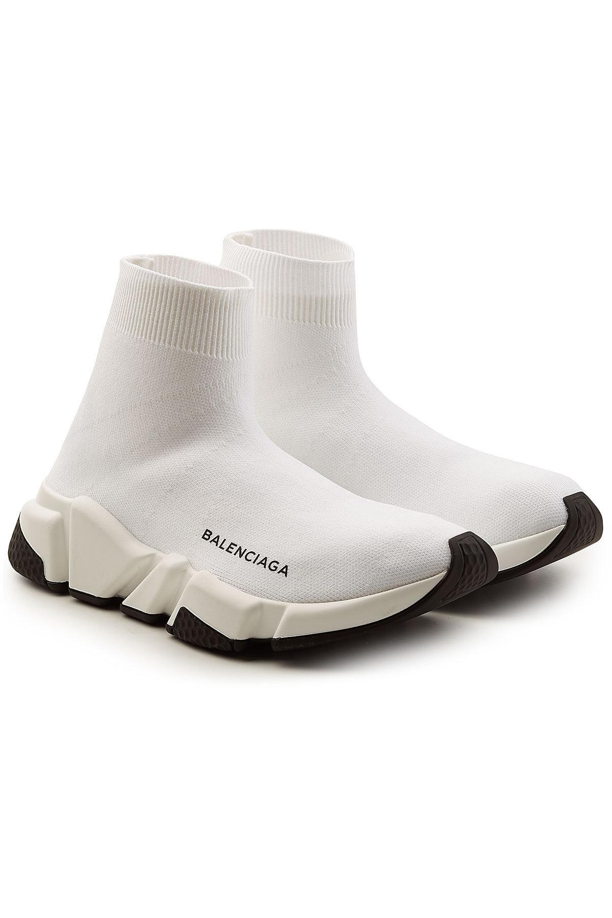 balenciaga white sock sneakers