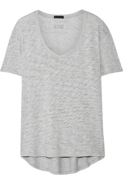 Shop Atm Anthony Thomas Melillo Boyfriend Slub Cotton-jersey T-shirt