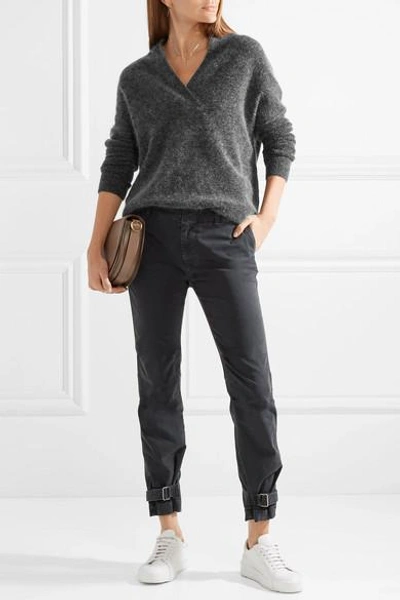 By Malene Birger Zonia Knitted Sweater In Anthracite | ModeSens