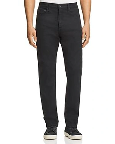 Shop Rag & Bone Standard Issue Fit 3 Straight Fit Jeans In Black