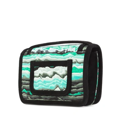 Shop Pierre Hardy Green 'alpha' Crossbody Bag