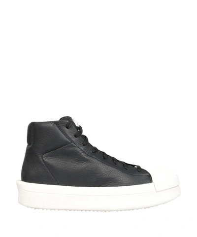 Shop Adidas Originals Leather Mastodon Sneakers In Nero