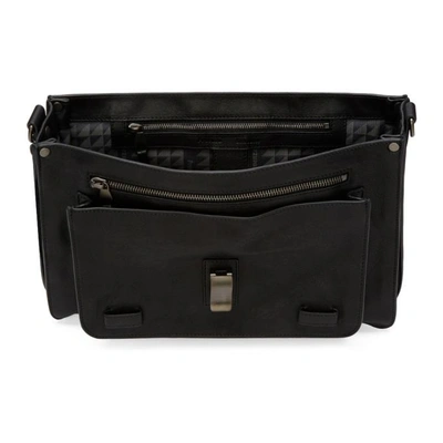 Shop Proenza Schouler Black Medium Ps1 Satchel