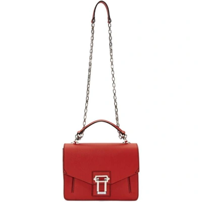 Shop Proenza Schouler Red Small Hava Chain Bag