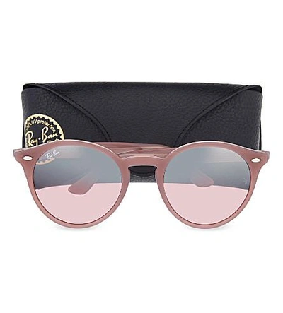 hoofdzakelijk Bekend ik heb honger Ray Ban Rb2180 Round Phantos Sunglasses In Opal Antique Pink | ModeSens