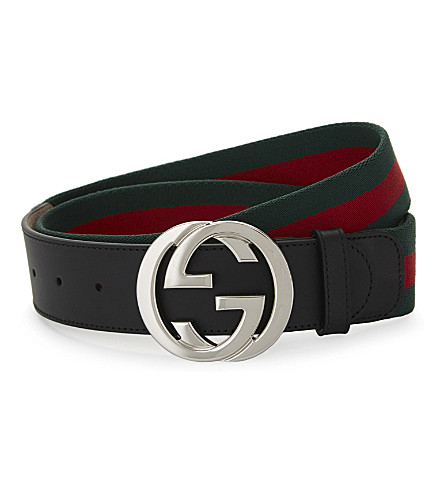 gucci belt stripes