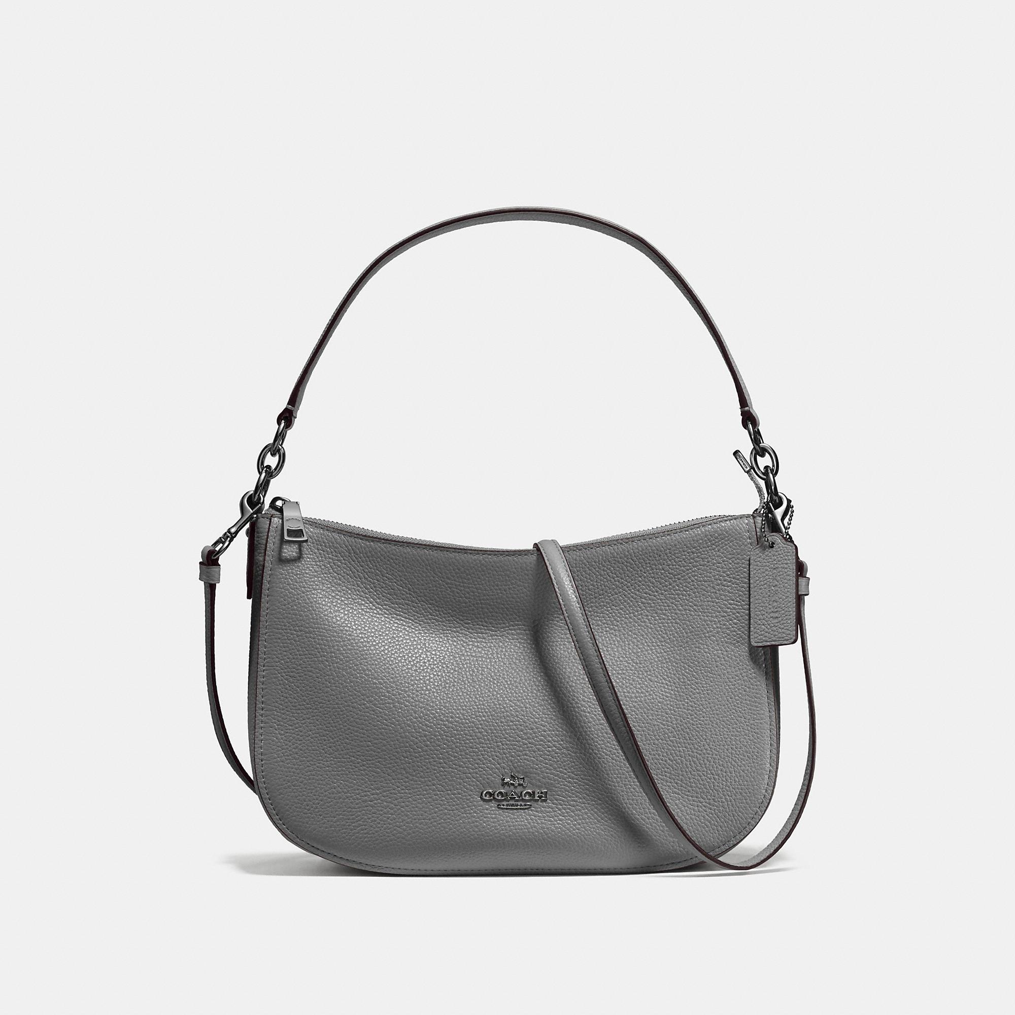 coach chelsea crossbody grey