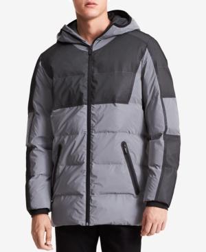 calvin klein reflective puffer