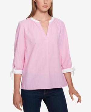 macy's tommy hilfiger women's blouses