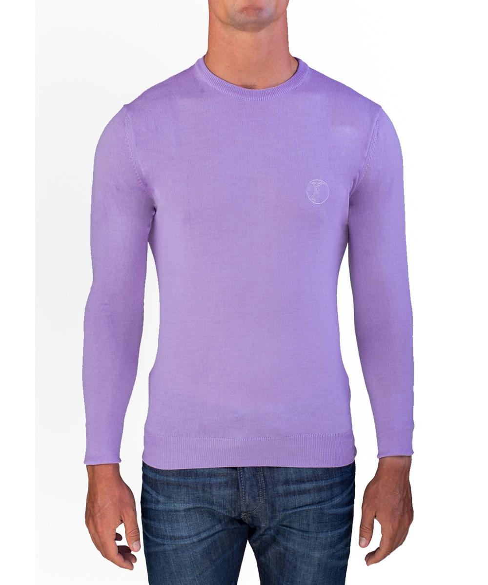 versace men's crew neck sweater