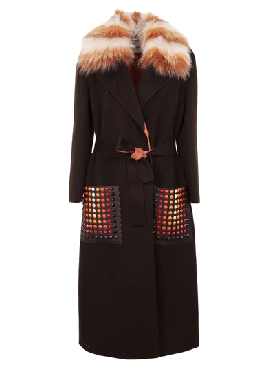 Shop Fendi Single Breasted Coat