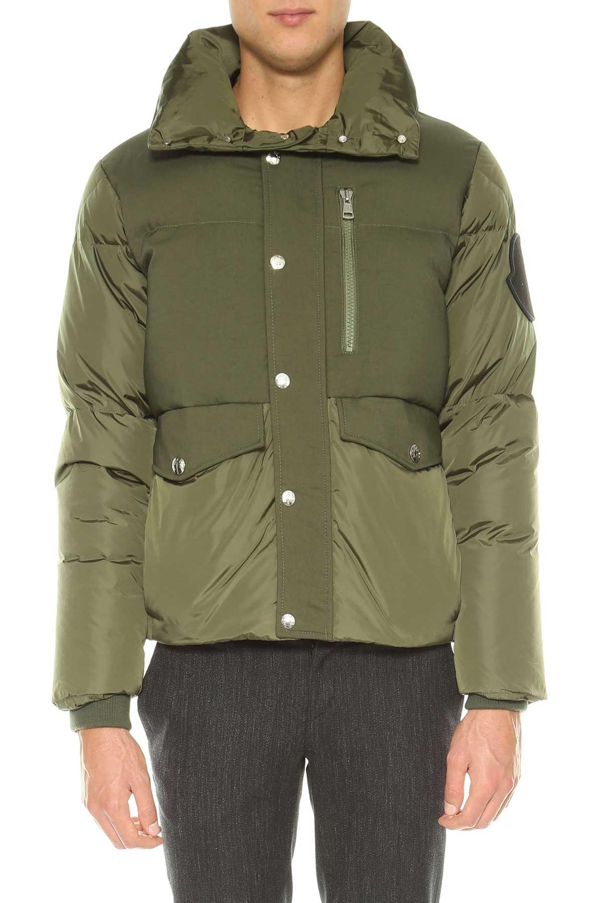 Moncler Cuzco Down Jacket In Verde 