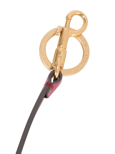 Shop Anya Hindmarch Hearts Keyring