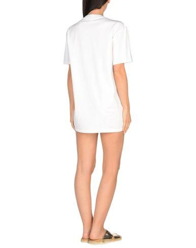 Shop Moschino Swim Cover-up In White