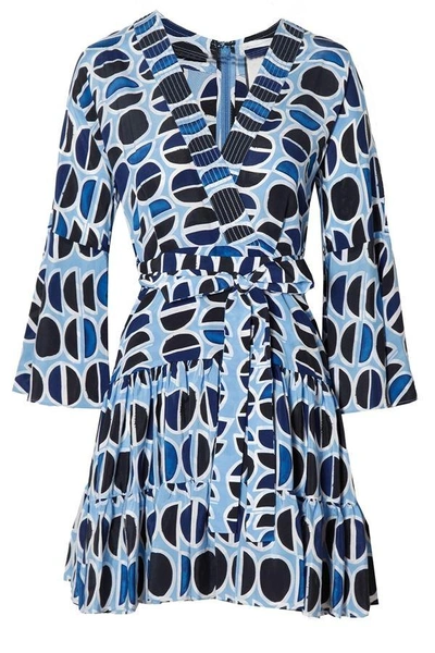 Shop Alexis Julienne Dress Blue Wedge
