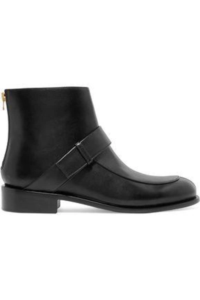 Shop Marni Woman Leather Boots Black