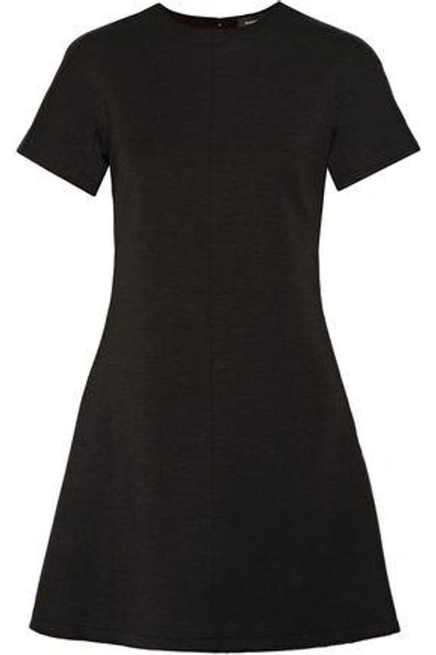 Shop Proenza Schouler Woman Flared Jersey Mini Dress Black