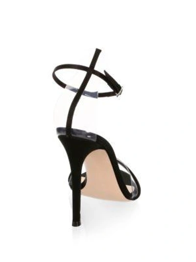 Shop Gianvito Rossi Portofino Ankle-strap Sandals In Black