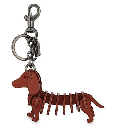 Coach dog sales bag charm