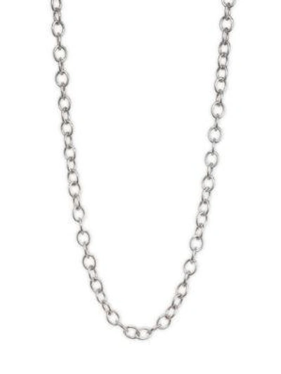 Shop Stephanie Kantis Sterling Silver Pebble Chain Necklace