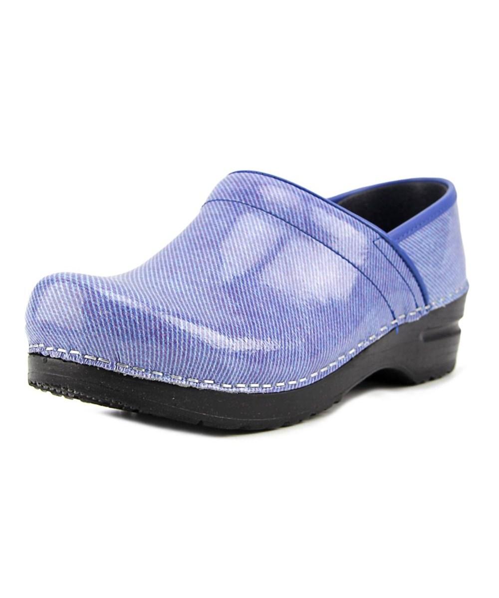 sanita blue clogs