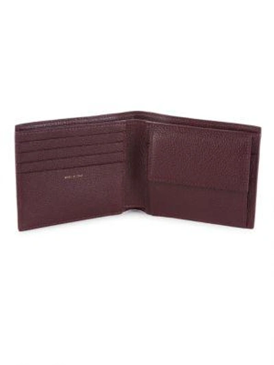 Shop Paul Smith Bright Stripe Leather Bi-fold Wallet In Multi