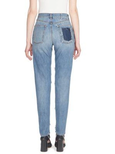 Shop Maison Margiela High-rise Denim Jeans