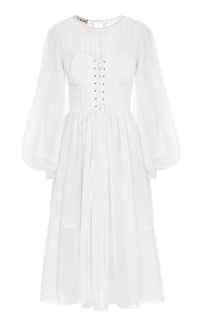 Shop Flow The Label Baptise Corset Dress In White