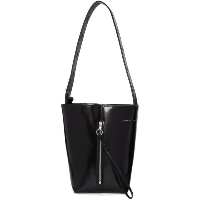 kara leather bucket bag