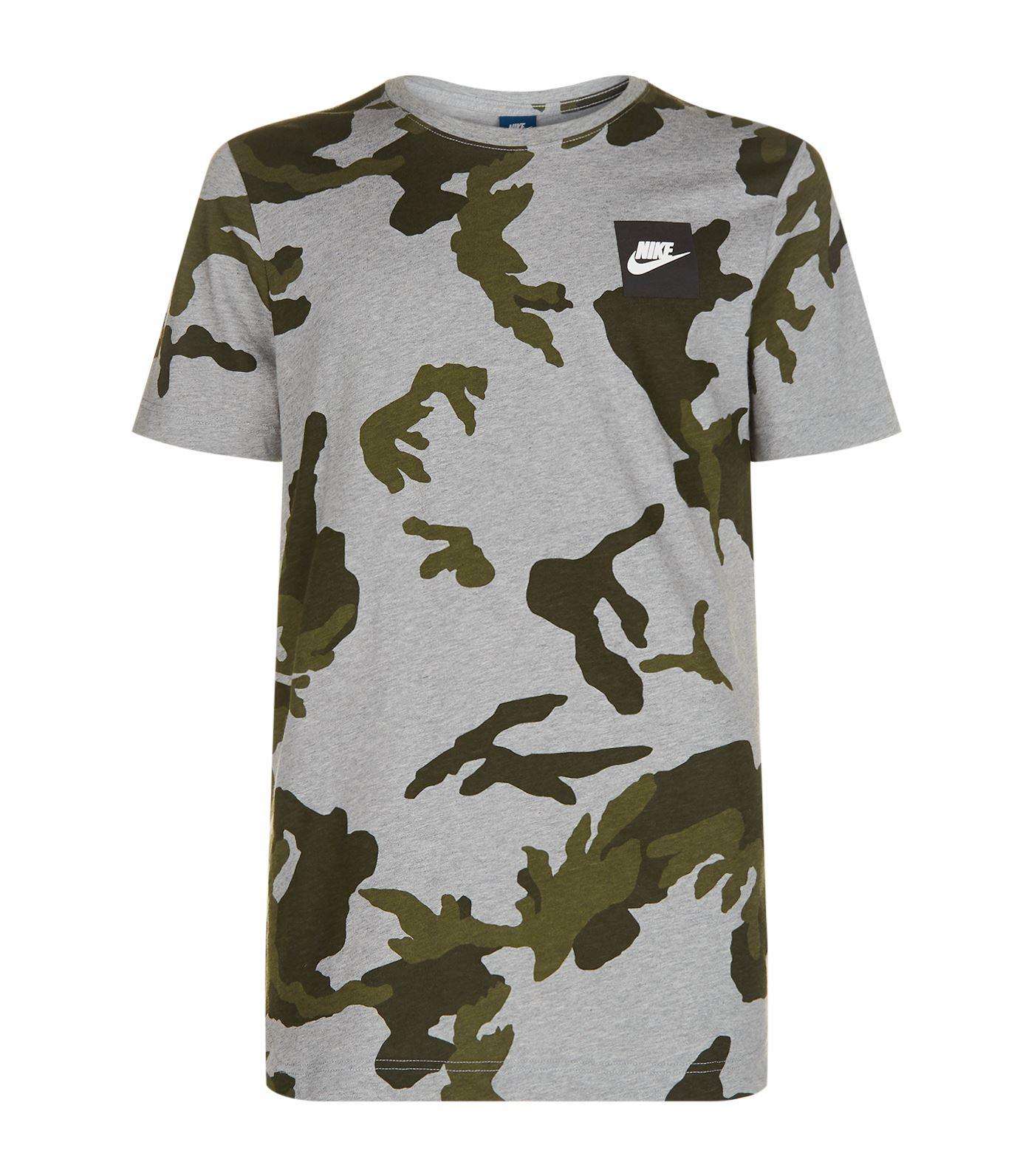 nike curved hem t shirt