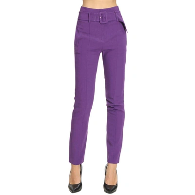 Shop Theory Pants Pants Women  In Violet