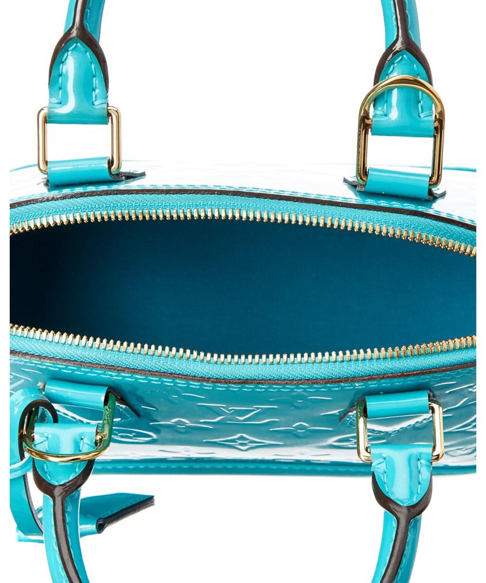 Louis Vuitton Blue Monogram Vernis Leather Alma Bb In No Color | ModeSens