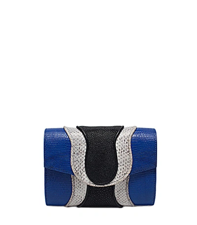 Shop Khirma Cobalt Jolie Clutch