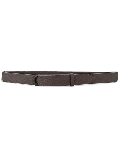 Shop Orciani Slim Loop-fastening Belt
