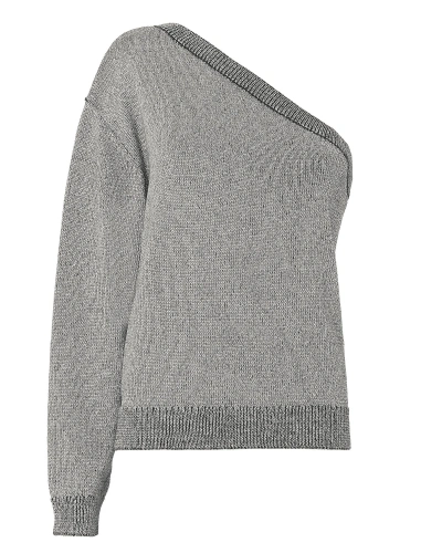 Shop Rta Goldie One Shoulder Sweater