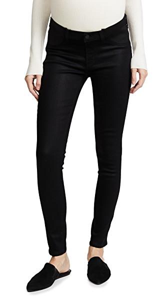 J Brand Mama J Super Skinny Maternity Jeans In Seriously Black | ModeSens