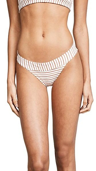 Shop L*space Veronica Bitsy Bikini Bottoms In White