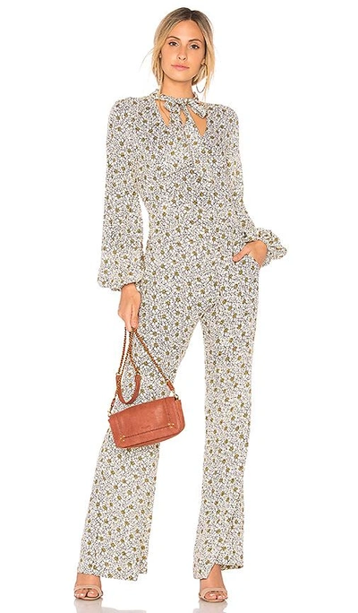 Shop Cleobella Clarke Jumpsuit In Cream