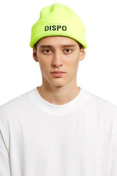 Shop Alexander Wang Opening Ceremony Green Fisherman's Beanie In Yellow