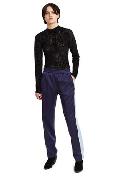 Shop Opening Ceremony Silk Track Pant In Black Multi